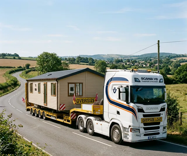 Enlèvement de mobil-home dans le Var